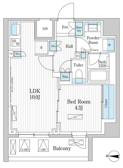 パークアクシス東陽町レジデンス 110