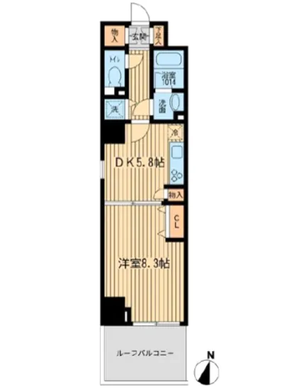 KDXレジデンス幡ヶ谷 406