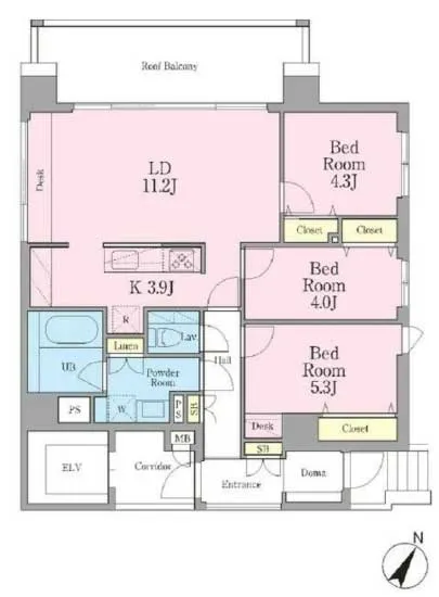 グランレスト文京茗荷谷 801