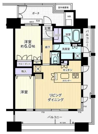 エティア目黒イーストコート 12F