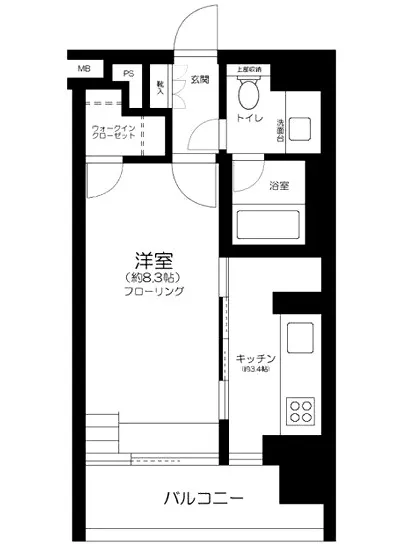 イクサージュ目黒 2F