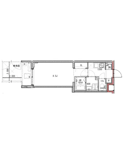 ルネサンスコート祐天寺 105