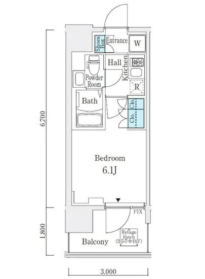 ルイコート北品川 502