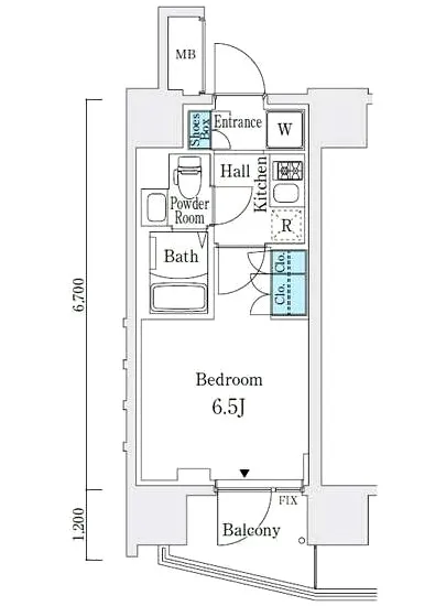 ルイコート北品川 801