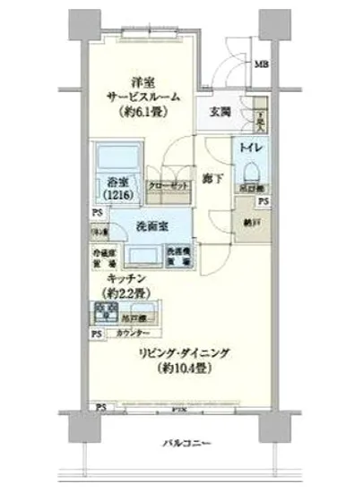 リージア経堂テラスガーデン 516