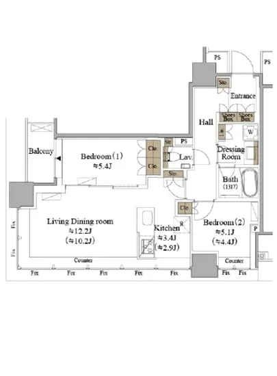 目黒MARCレジデンスタワー 304