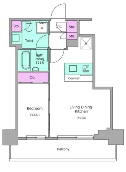 クレヴィアリグゼ西巣鴨 603