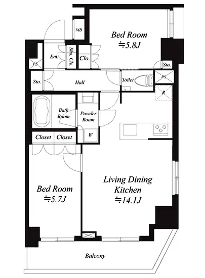 アイフラット両国 702