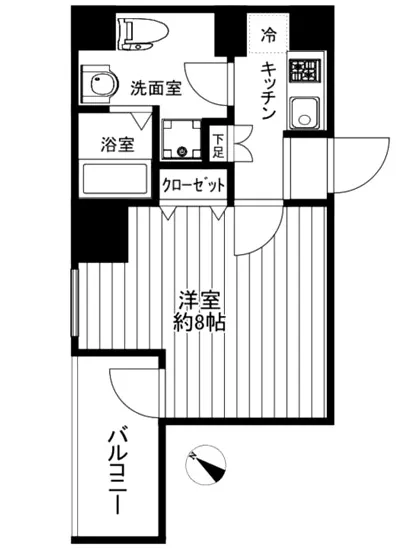 クリアルプレミア八丁堀 203