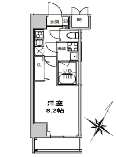 エスレジデンス押上クレール 801