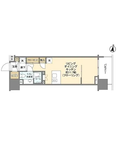 クレヴィア両国国技館通り 1F