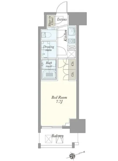 ルネフラッツ上野稲荷町 1102