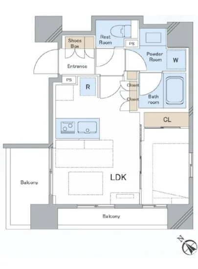 オーキッドレジデンス芝浦 501