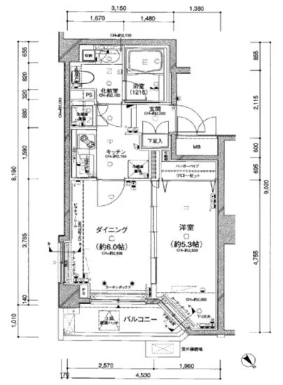パレステュディオ銀座二丁目 102