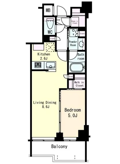 フレンシア目黒洗足 502
