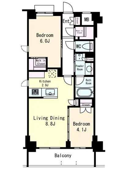 フレンシア目黒洗足 504