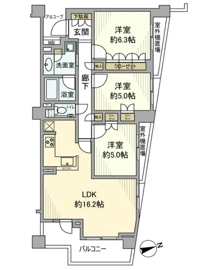 プラウド大森鹿島 210