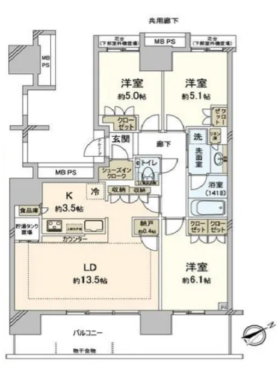 プラウドタワー東雲キャナルコート 47F