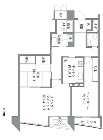 芝浦クリスタル品川レジデンス 1804