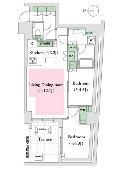 オープンレジデンシア高輪ザ・ハウス 104