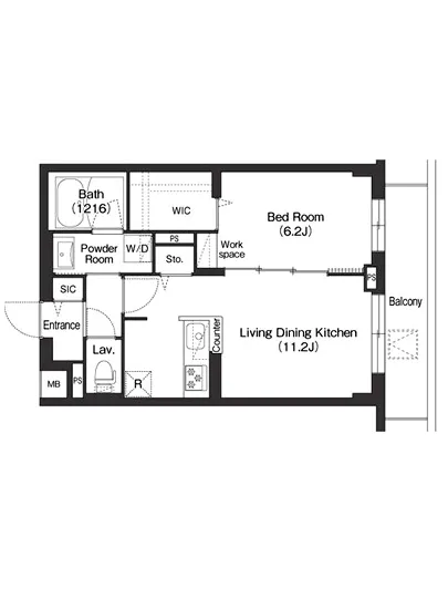 アイフラット方南町 202