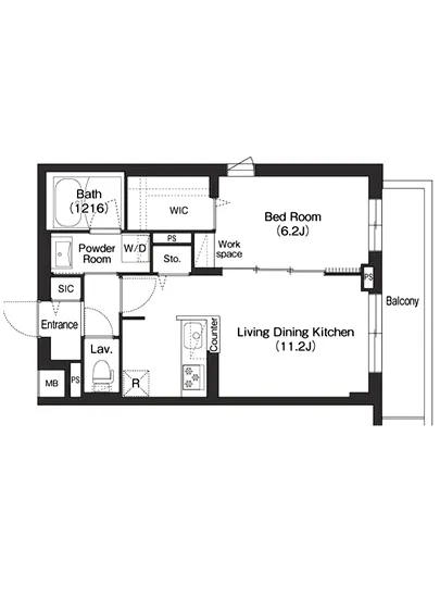 アイフラット方南町 204