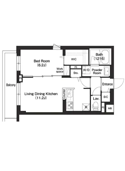 アイフラット方南町 105