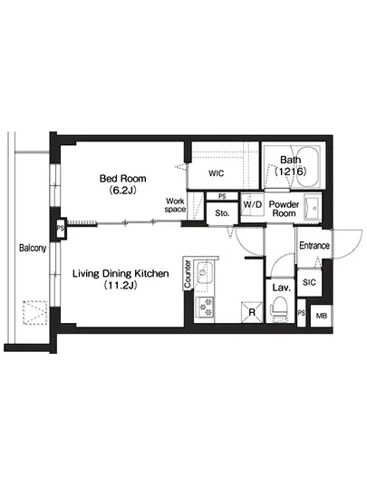 アイフラット方南町 106