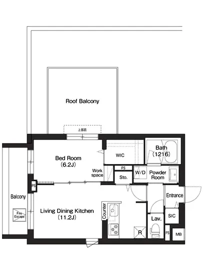 アイフラット方南町 503
