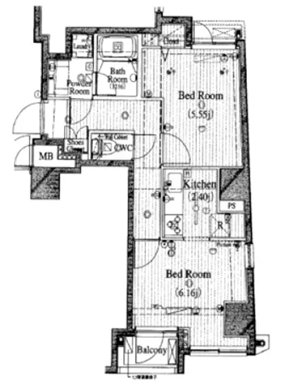 ル・リオン牛込柳町 203