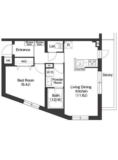 アイフラット方南町 301