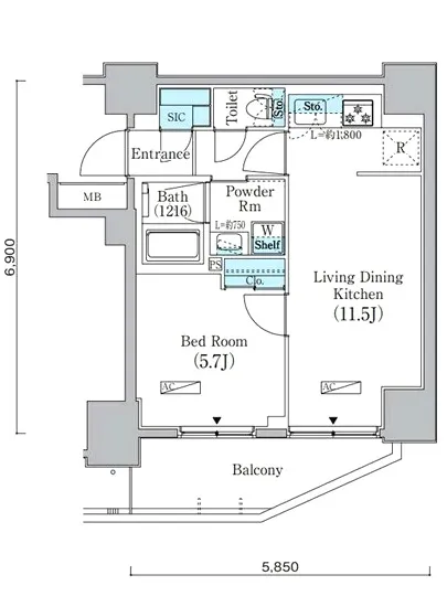 プライムブリス上野元浅草 406