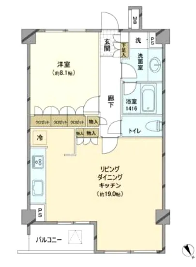 グランドメゾン中目黒ザ・クラス 2F