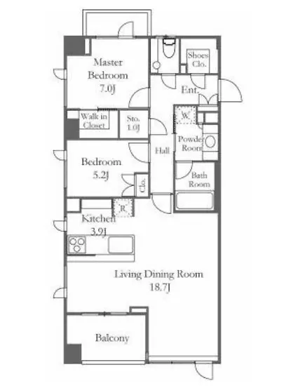 ウェリス高輪 3F