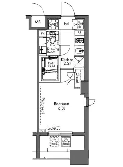 プラウドフラット三軒茶屋 601