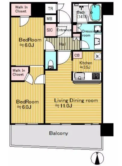 パークタワー晴海 507