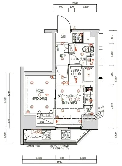 クオリタス浅草橋 1101