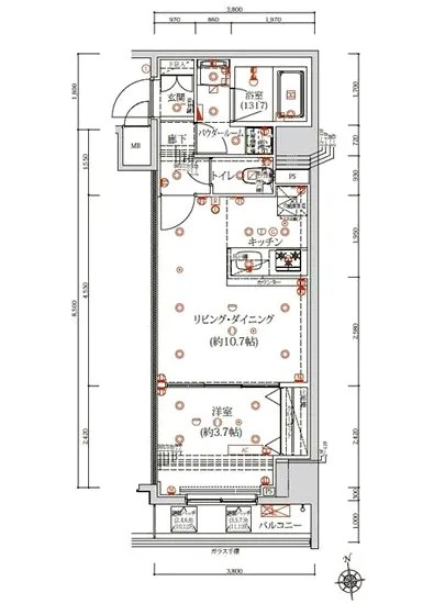 クオリタス浅草橋 405