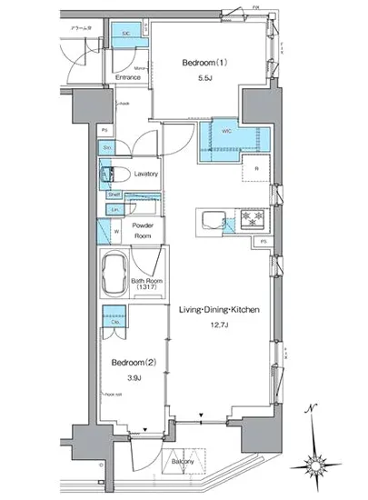 ルフォンプログレ上野稲荷町 1106