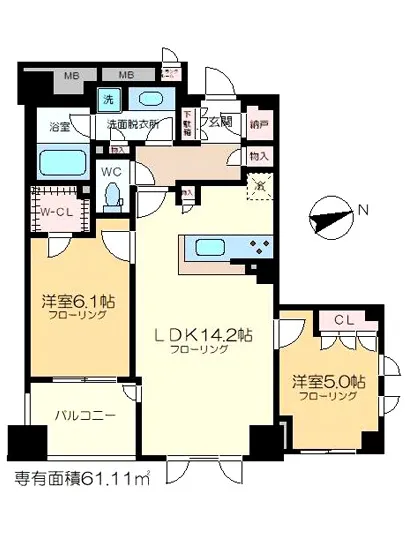 シティハウス東陽町プロッシモ 7F