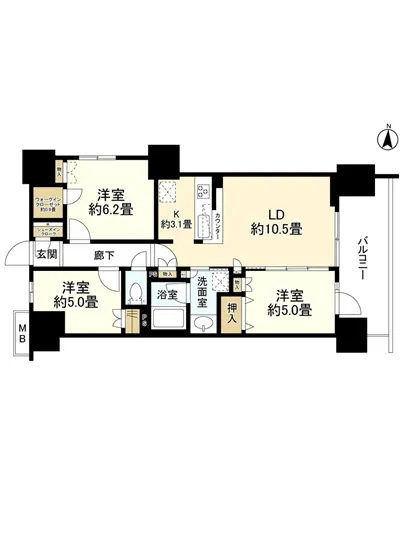 クレストシティ木場 8F