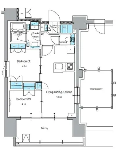 ルフォンプログレ上野入谷プレイス 1202
