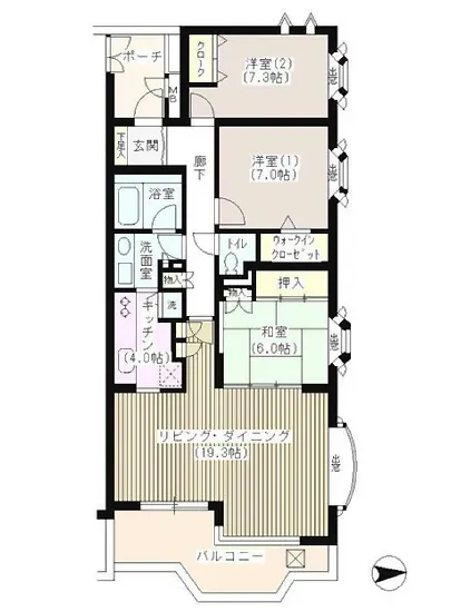 ドゥフォーレ高輪 102