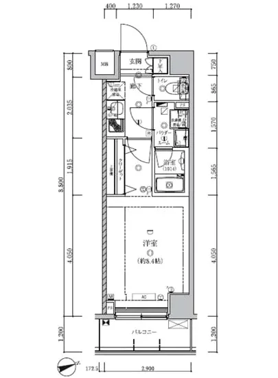 クオリタス浅草 704
