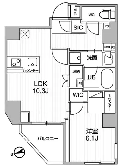 シーフォルム浅草2 401