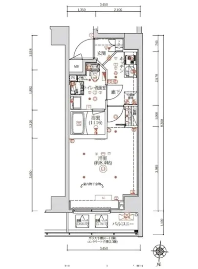 クオリタス蒲田 701