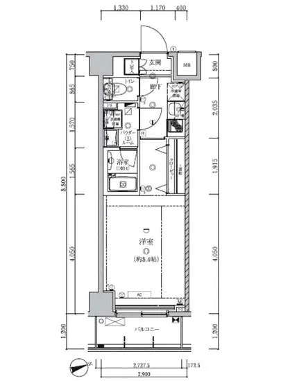 クオリタス浅草 503