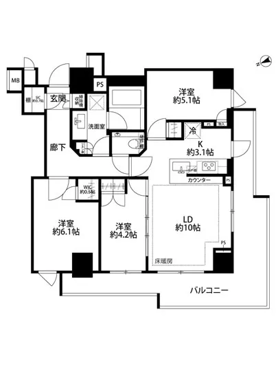 ザ・パークハウス目黒本町 204