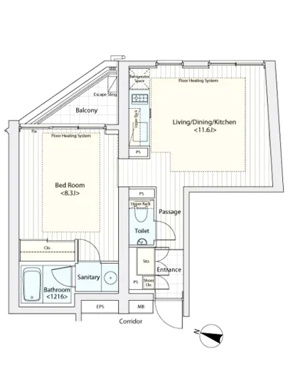 カスタリア渋谷櫻丘 701