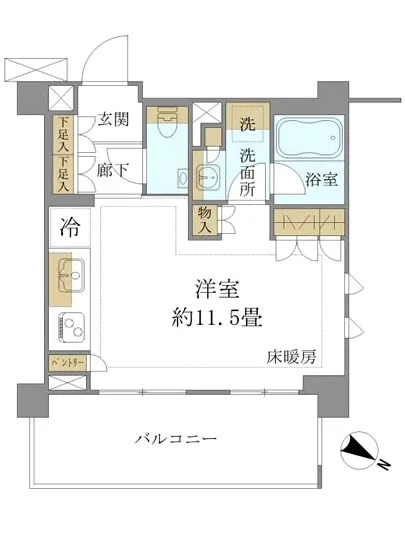 ブリリア旗の台 310